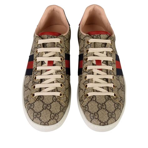 gucci cloth trainers|gucci ace trainers women's cheap.